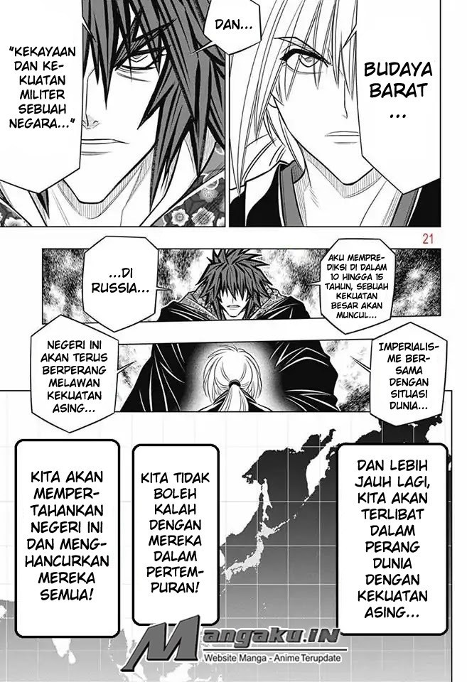 Rurouni Kenshin: Hokkaido-hen chapter 8 halaman 21