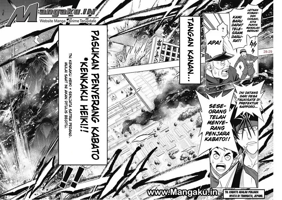 Rurouni Kenshin: Hokkaido-hen chapter 8 halaman 28
