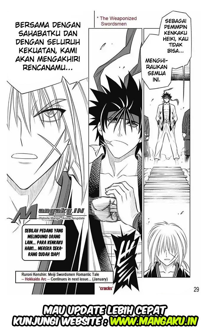 Rurouni Kenshin: Hokkaido-hen chapter 9 halaman 28