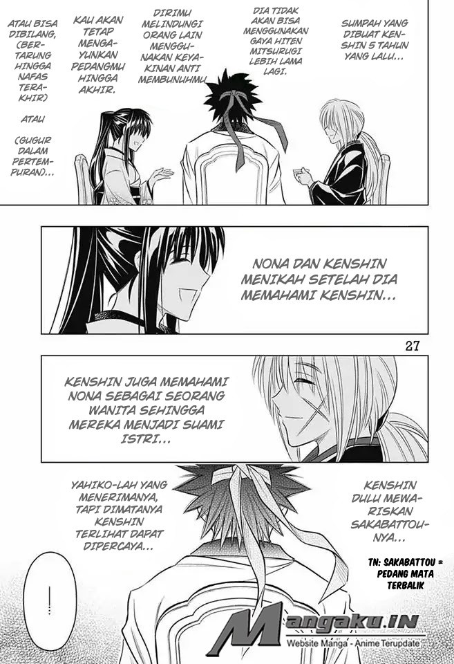 Rurouni Kenshin: Hokkaido-hen chapter 10 halaman 28
