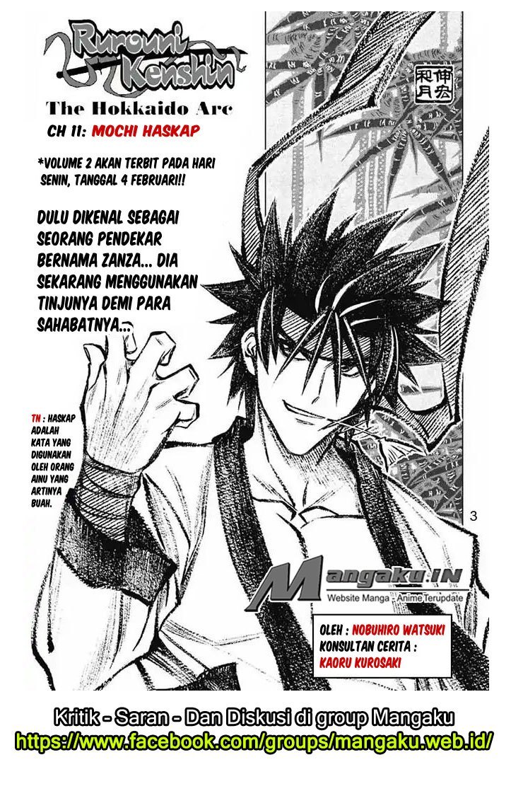 Rurouni Kenshin: Hokkaido-hen chapter 11 halaman 4