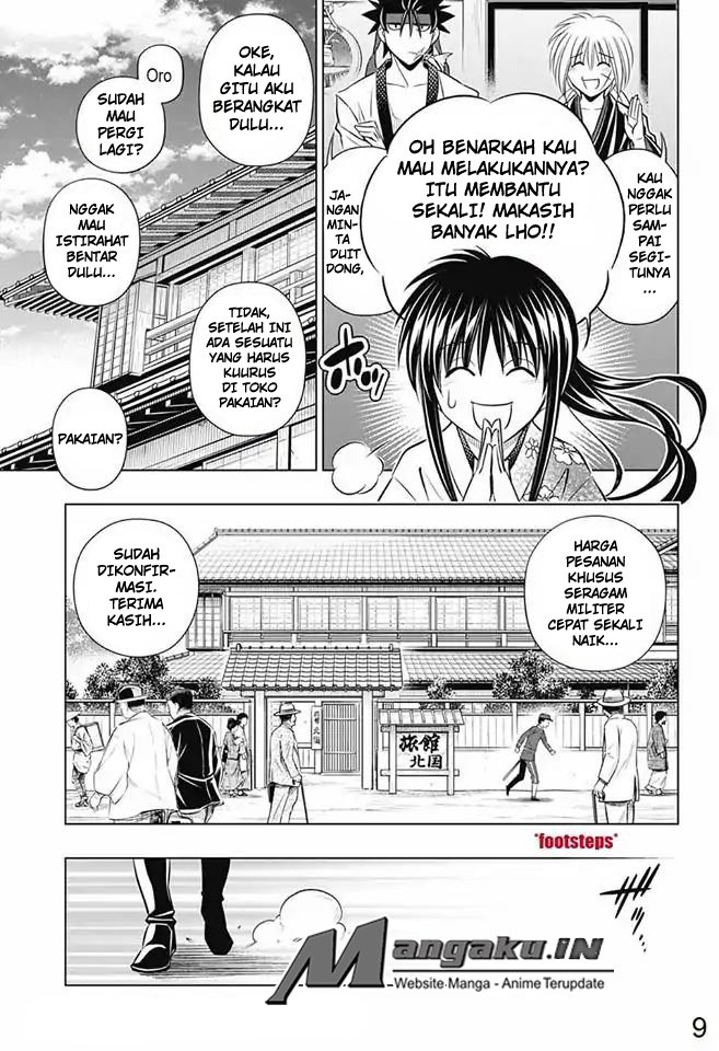 Rurouni Kenshin: Hokkaido-hen chapter 13 halaman 10