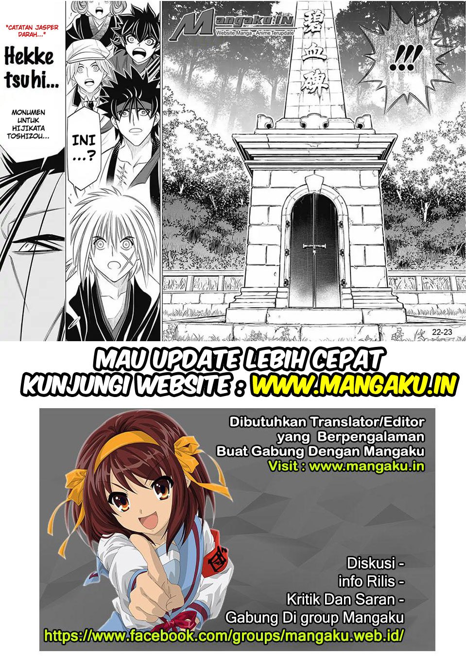 Rurouni Kenshin: Hokkaido-hen chapter 13 halaman 22