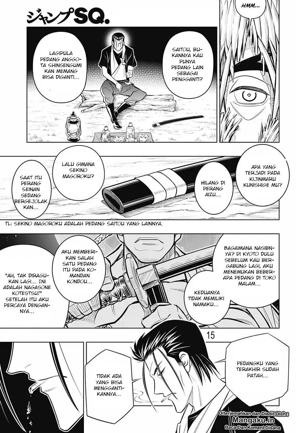 Rurouni Kenshin: Hokkaido-hen chapter 15 halaman 15