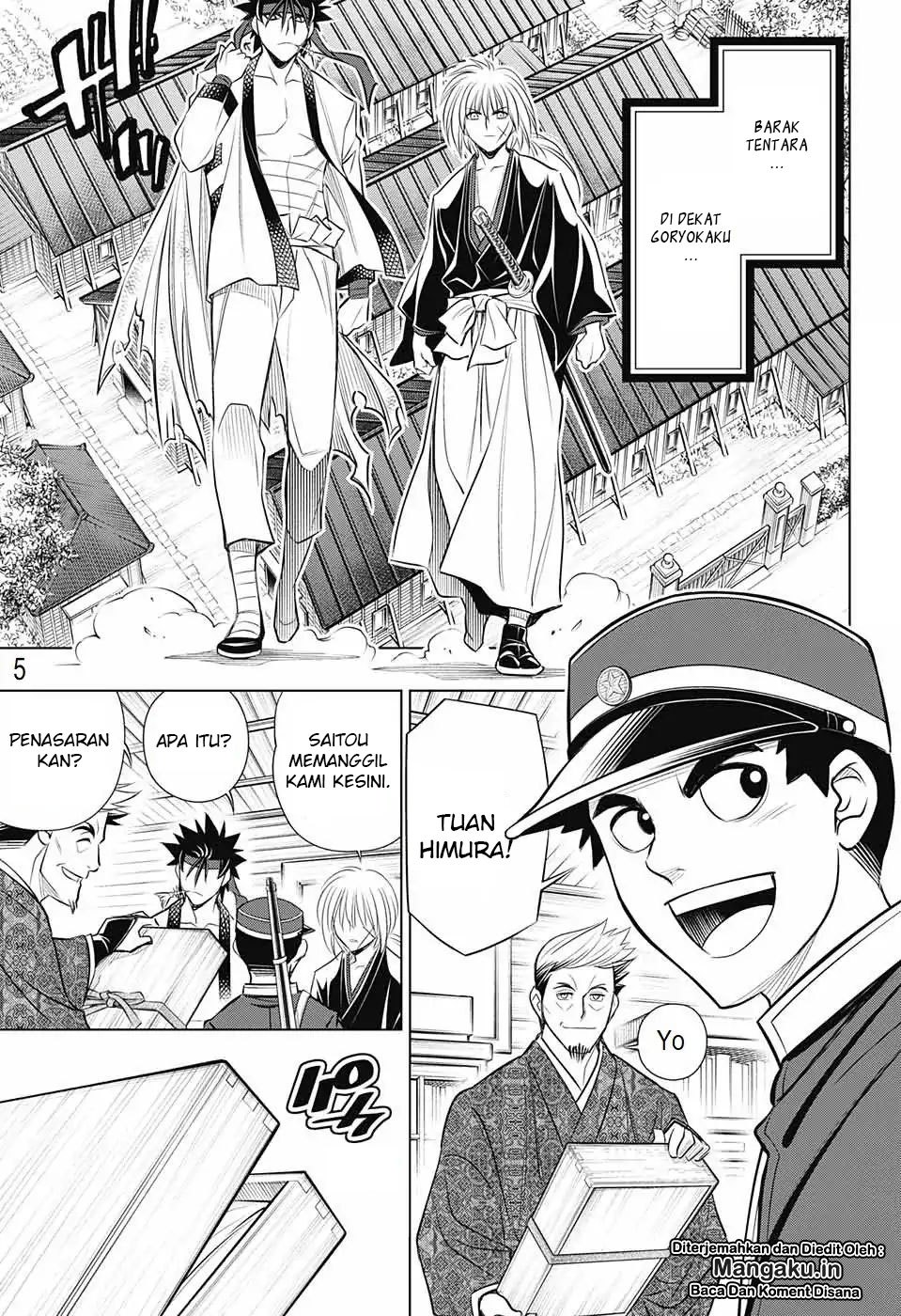 Rurouni Kenshin: Hokkaido-hen chapter 16 halaman 6