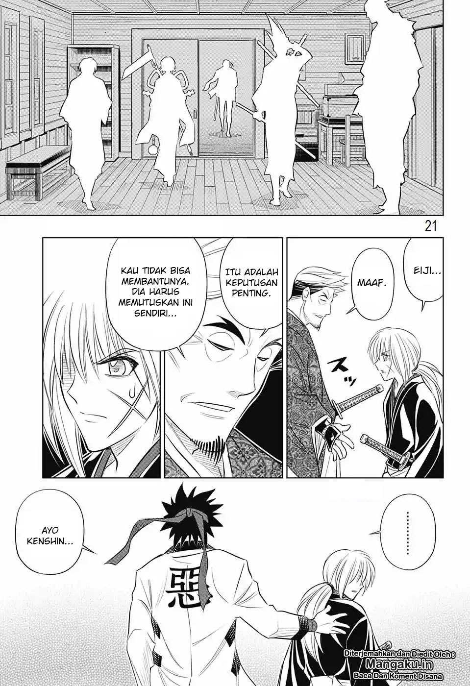 Rurouni Kenshin: Hokkaido-hen chapter 16 halaman 22