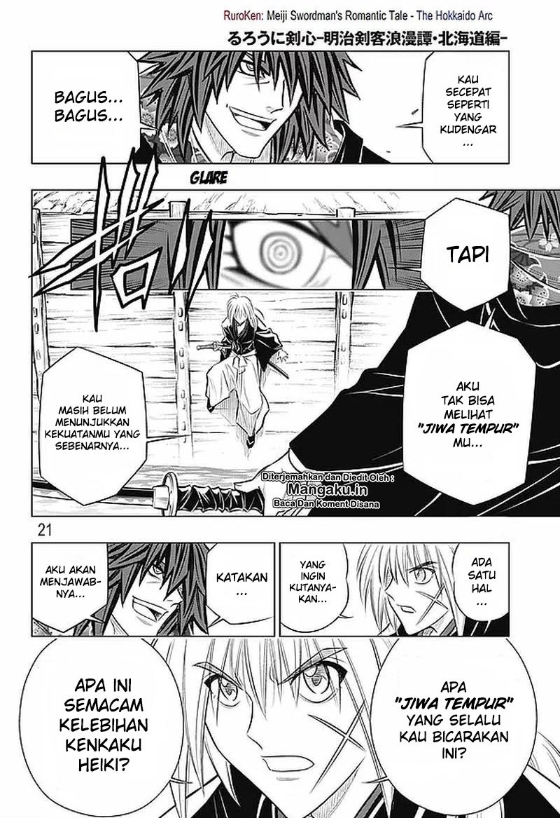 Rurouni Kenshin: Hokkaido-hen chapter 17 halaman 21