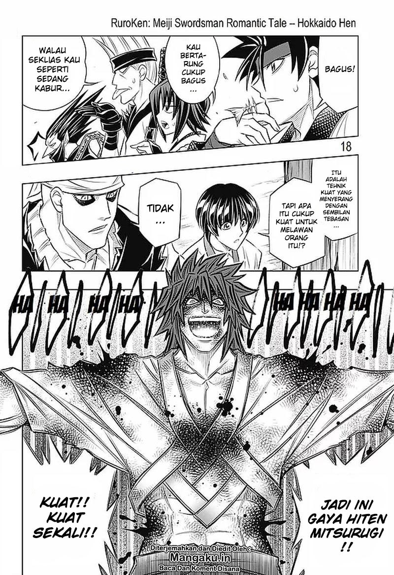 Rurouni Kenshin: Hokkaido-hen chapter 18 halaman 17