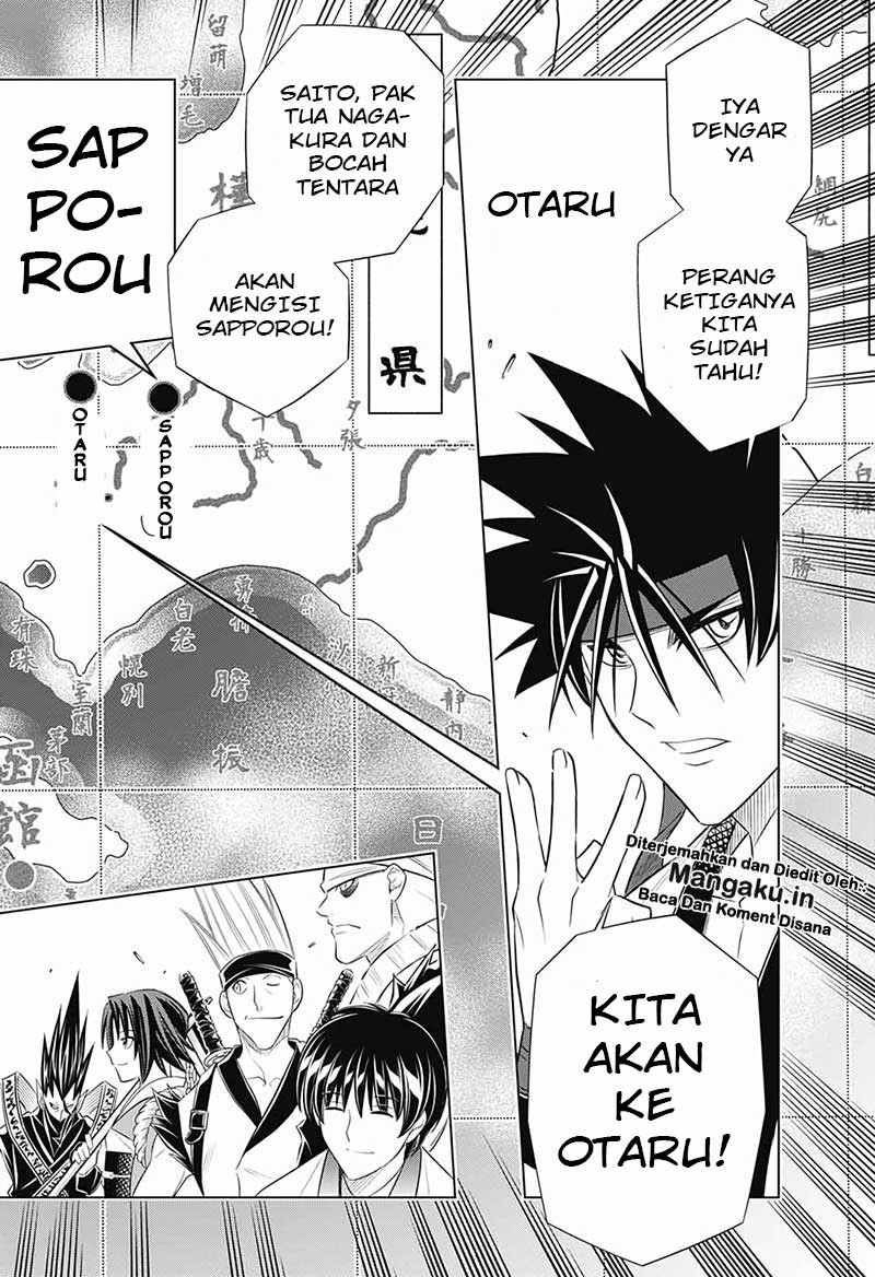 Rurouni Kenshin: Hokkaido-hen chapter 21 halaman 23