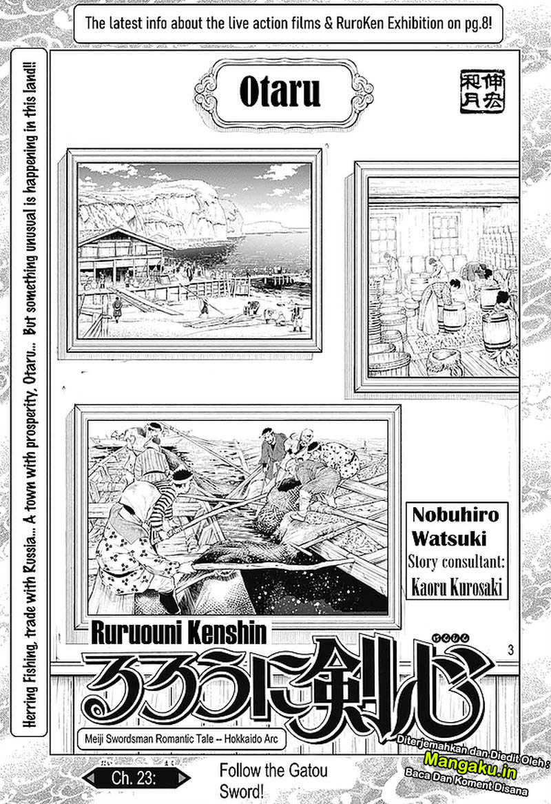 Rurouni Kenshin: Hokkaido-hen chapter 23 halaman 6
