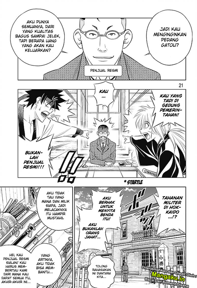Rurouni Kenshin: Hokkaido-hen chapter 23 halaman 24