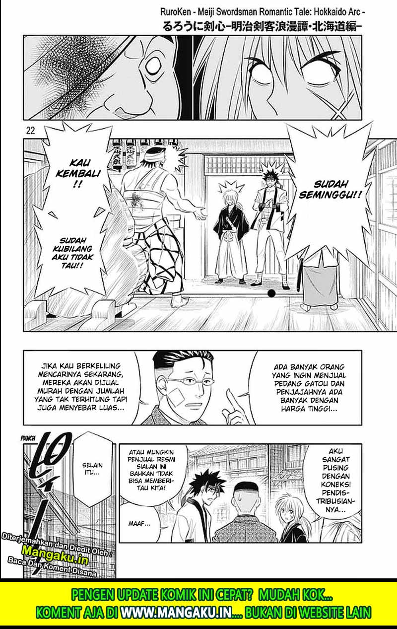 Rurouni Kenshin: Hokkaido-hen chapter 23 halaman 25