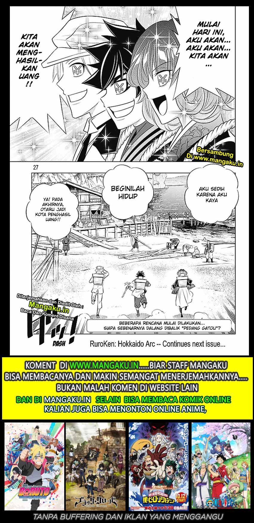 Rurouni Kenshin: Hokkaido-hen chapter 23 halaman 30