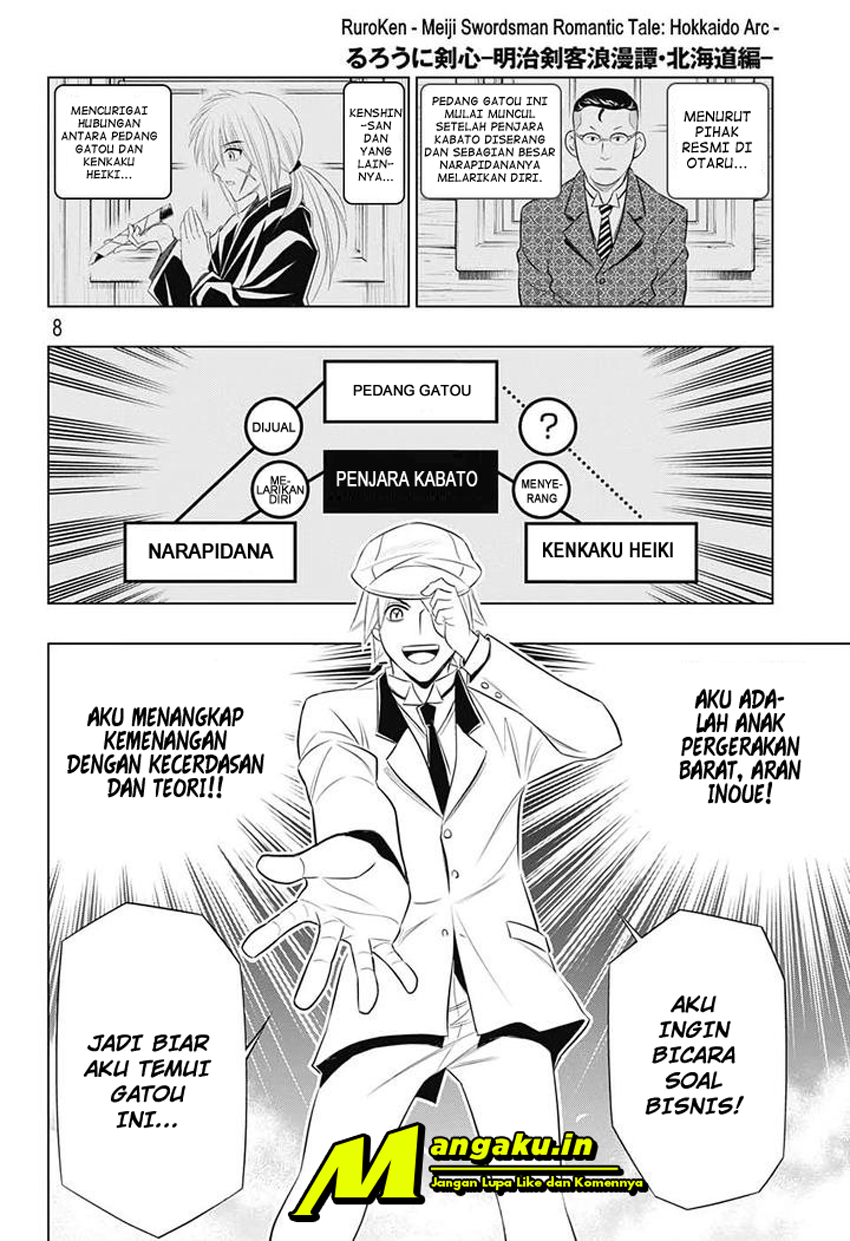 Rurouni Kenshin: Hokkaido-hen chapter 24 halaman 9