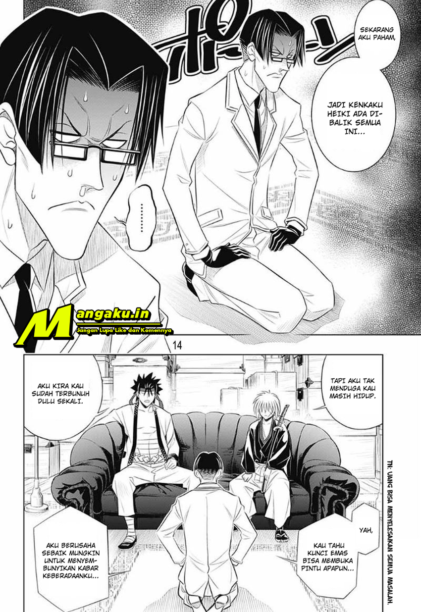 Rurouni Kenshin: Hokkaido-hen chapter 25 halaman 15