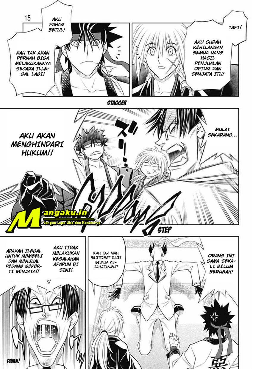 Rurouni Kenshin: Hokkaido-hen chapter 25 halaman 16