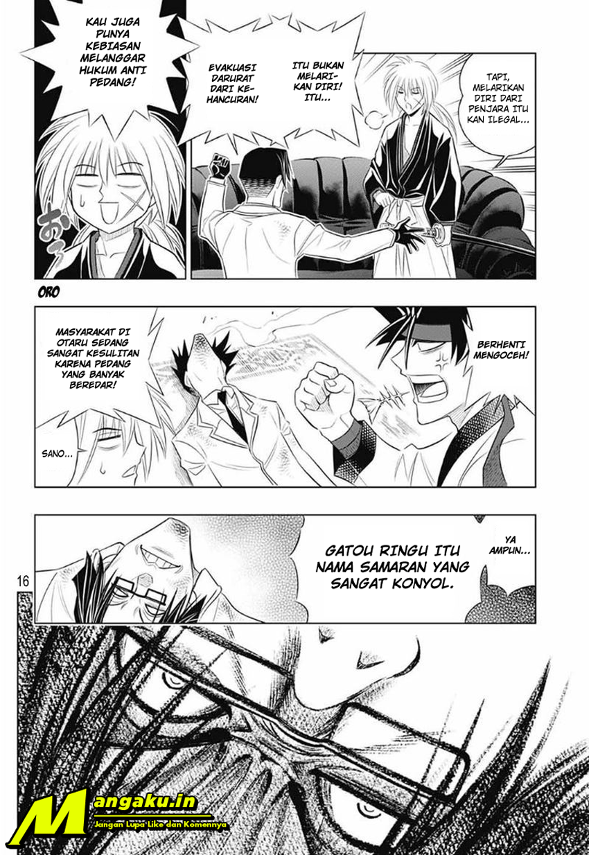 Rurouni Kenshin: Hokkaido-hen chapter 25 halaman 17