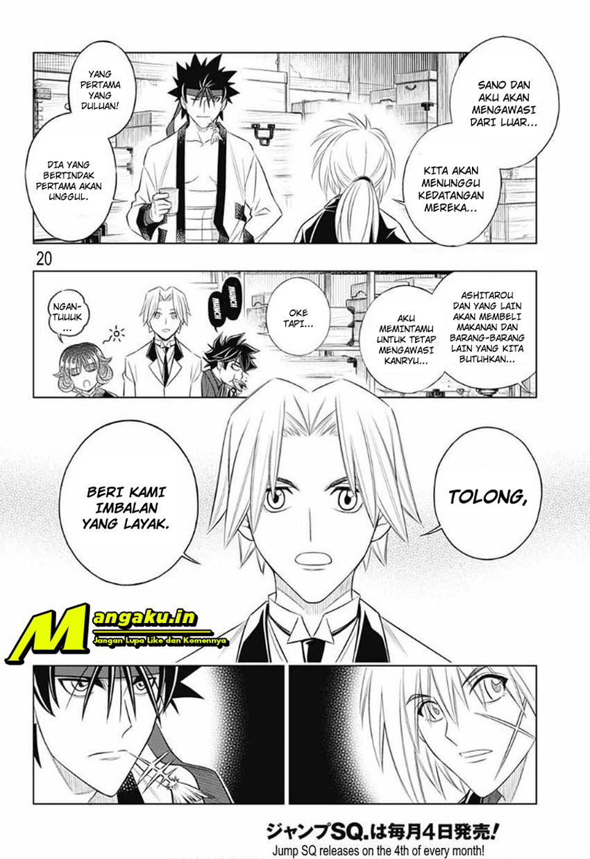 Rurouni Kenshin: Hokkaido-hen chapter 25 halaman 21