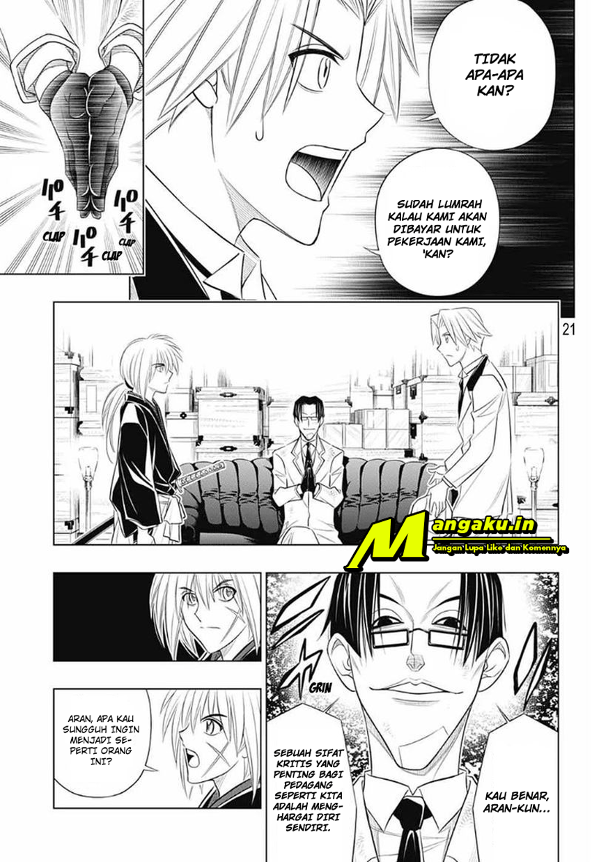 Rurouni Kenshin: Hokkaido-hen chapter 25 halaman 22
