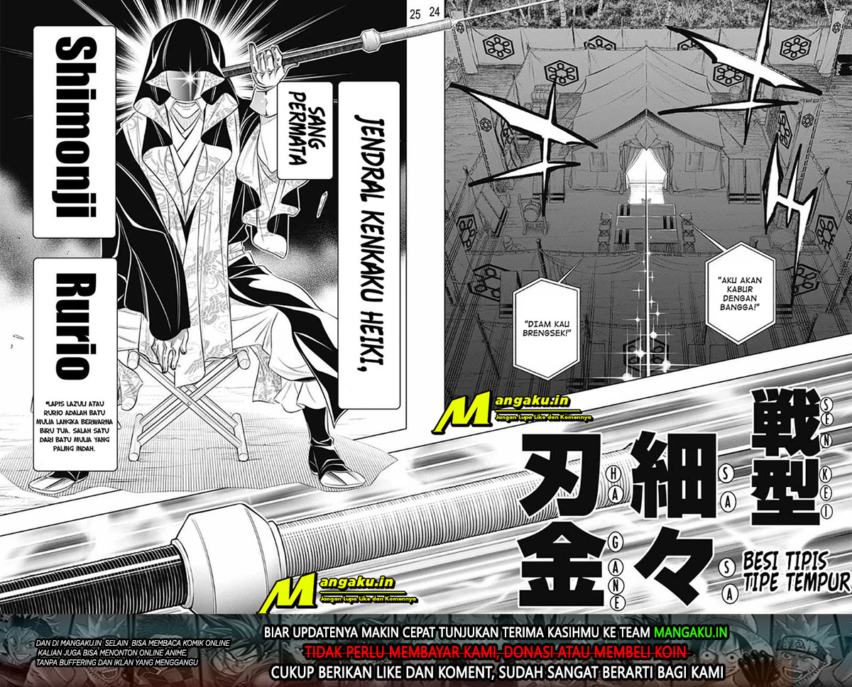 Rurouni Kenshin: Hokkaido-hen chapter 25 halaman 25