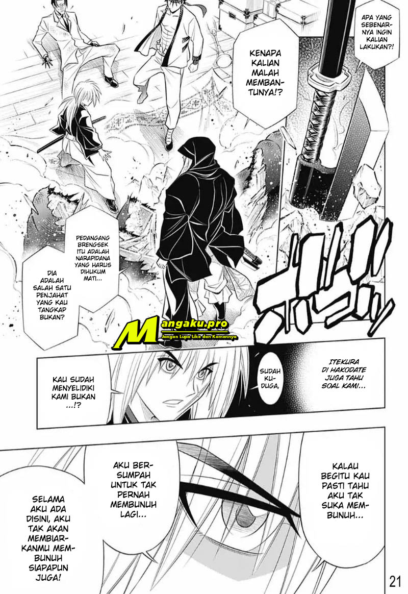 Rurouni Kenshin: Hokkaido-hen chapter 26 halaman 23