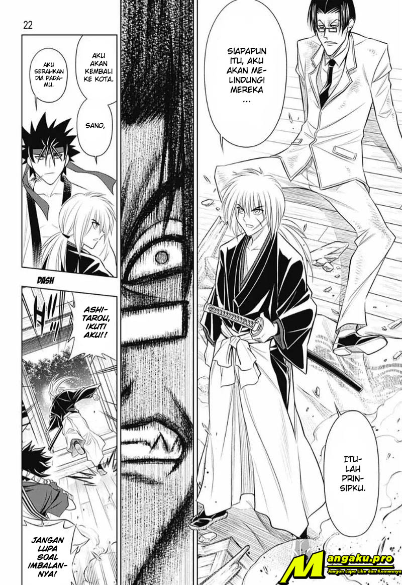 Rurouni Kenshin: Hokkaido-hen chapter 26 halaman 24