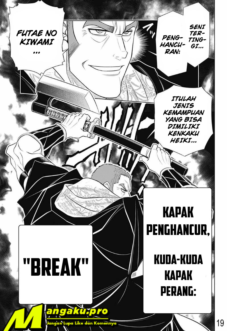 Rurouni Kenshin: Hokkaido-hen chapter 27 halaman 21