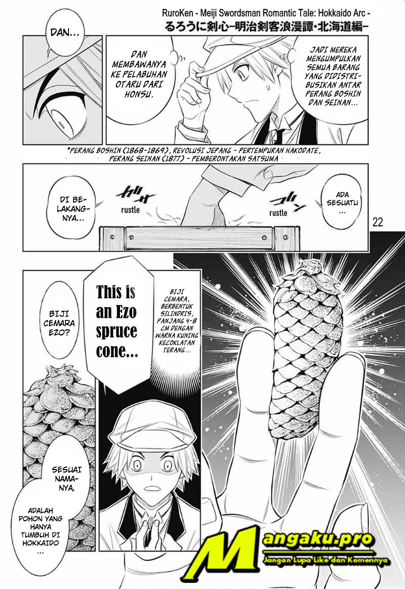 Rurouni Kenshin: Hokkaido-hen chapter 27 halaman 24