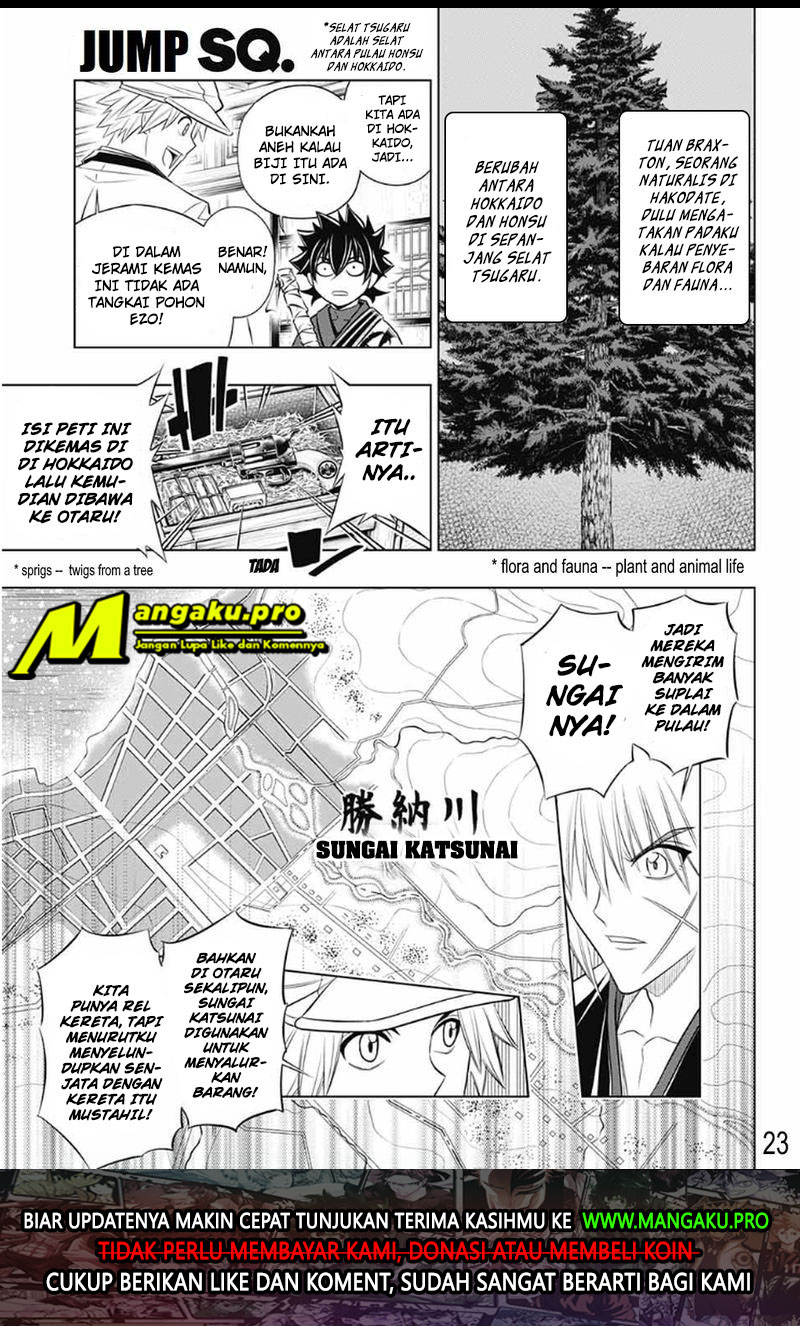 Rurouni Kenshin: Hokkaido-hen chapter 27 halaman 25