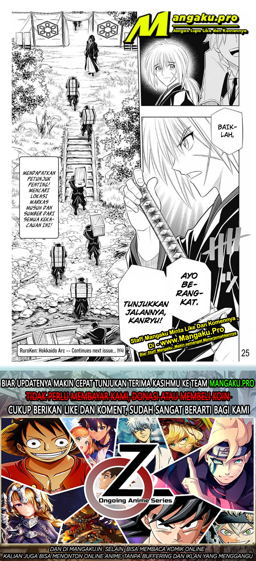 Rurouni Kenshin: Hokkaido-hen chapter 27 halaman 27