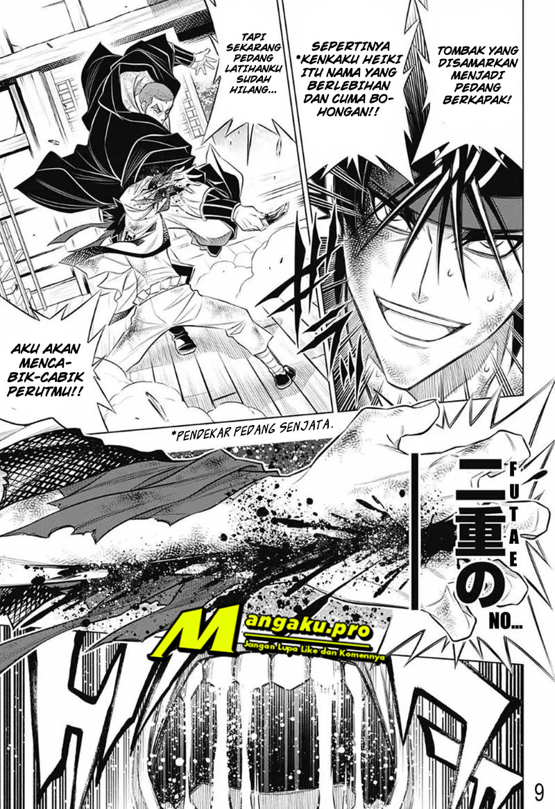 Rurouni Kenshin: Hokkaido-hen chapter 28 halaman 9