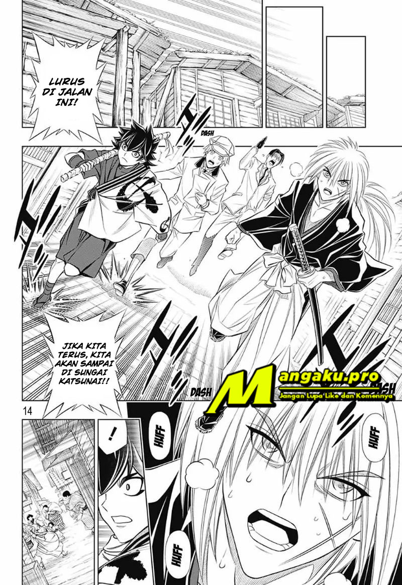 Rurouni Kenshin: Hokkaido-hen chapter 28 halaman 14