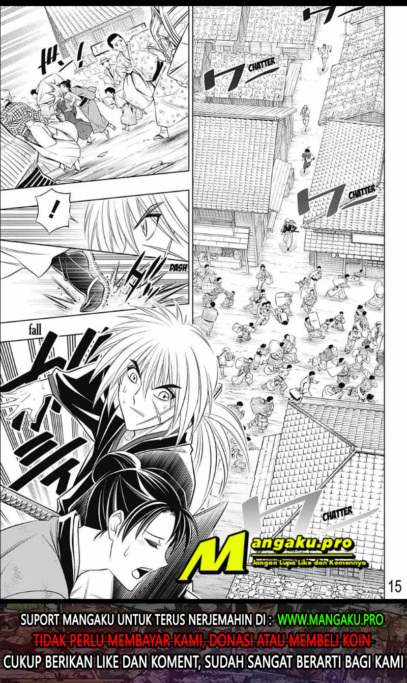 Rurouni Kenshin: Hokkaido-hen chapter 28 halaman 15