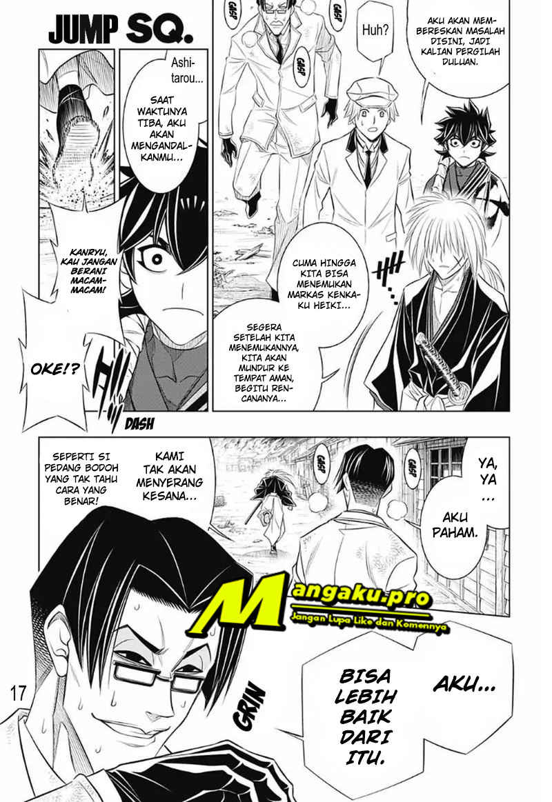 Rurouni Kenshin: Hokkaido-hen chapter 28 halaman 17