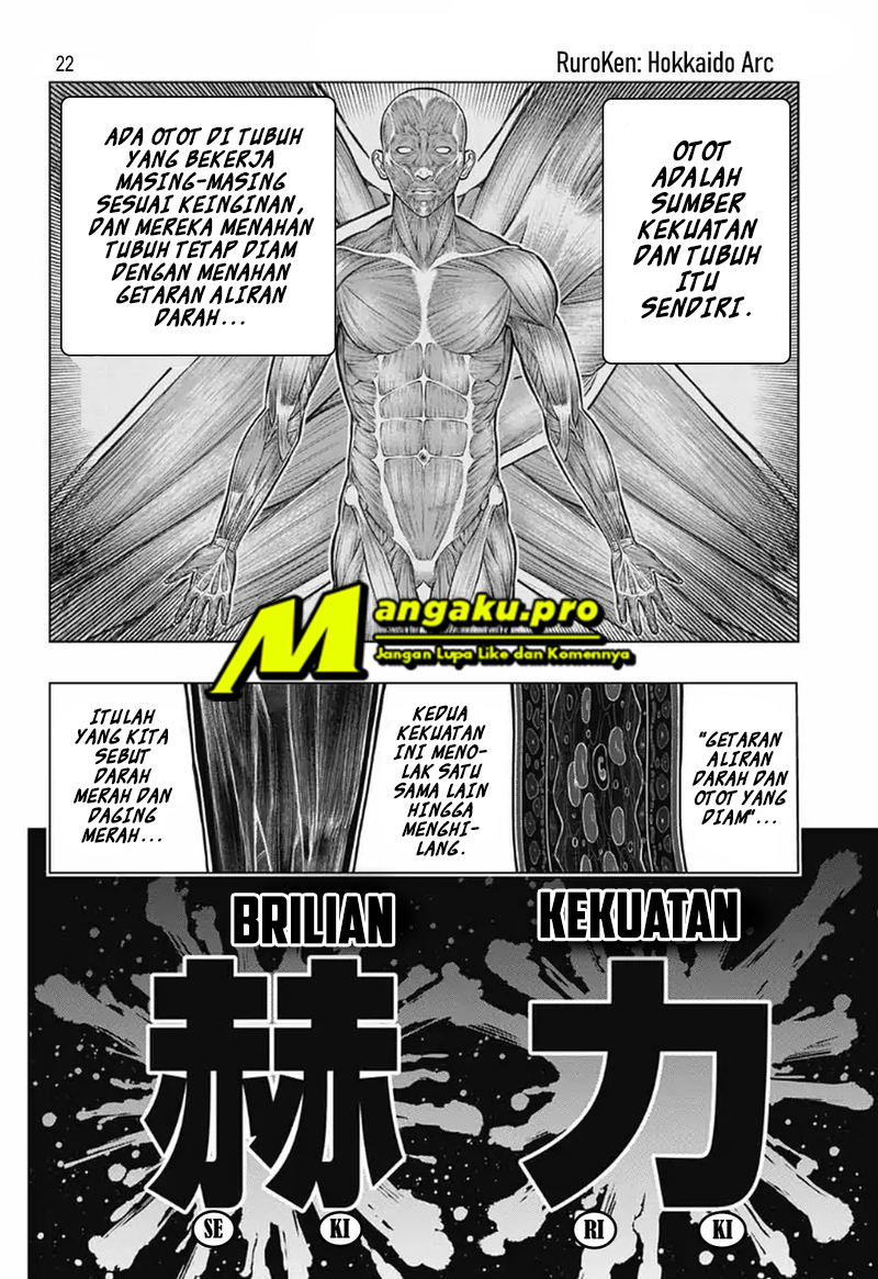 Rurouni Kenshin: Hokkaido-hen chapter 28 halaman 22