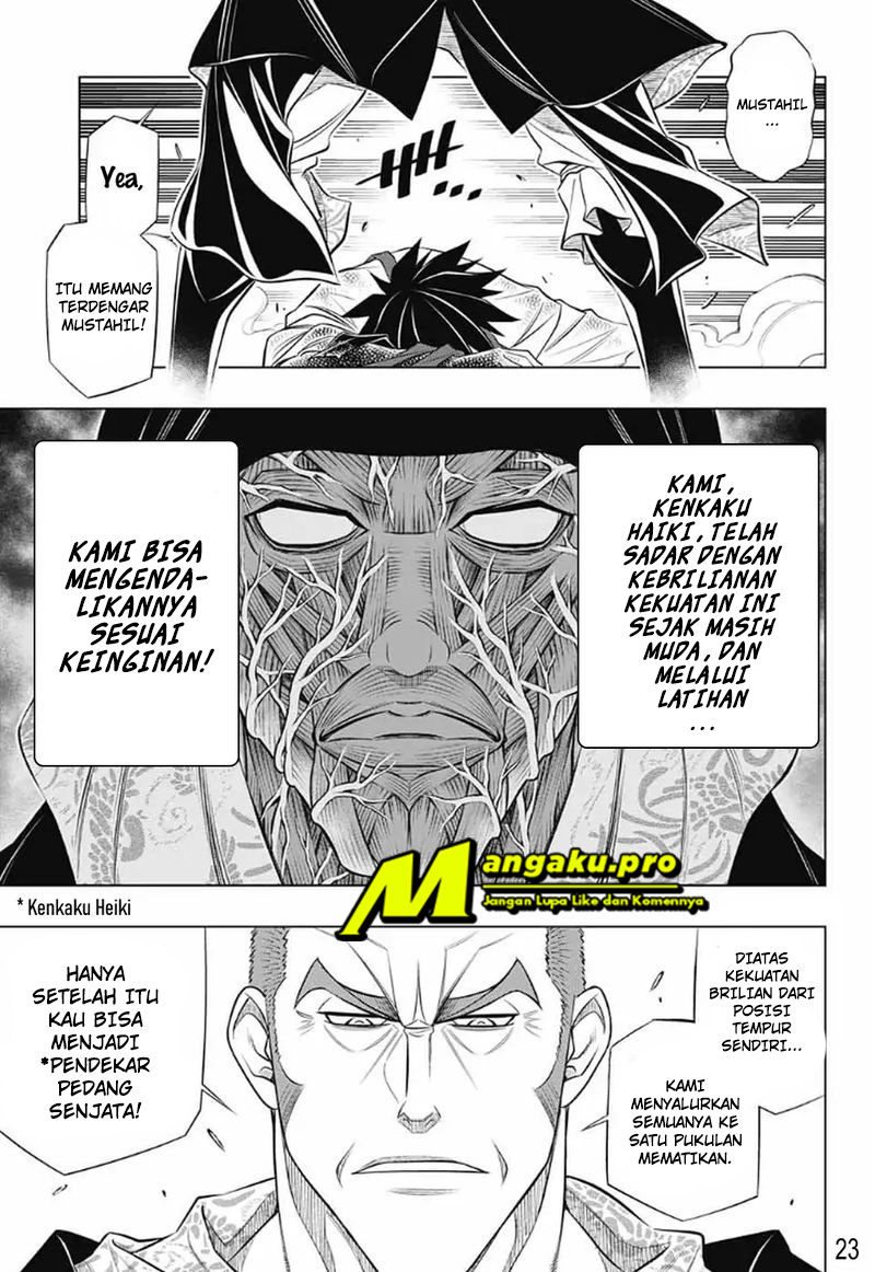 Rurouni Kenshin: Hokkaido-hen chapter 28 halaman 23