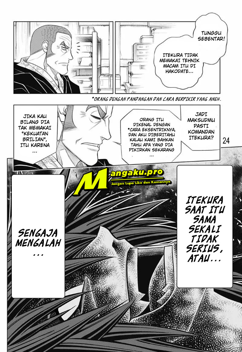 Rurouni Kenshin: Hokkaido-hen chapter 28 halaman 24