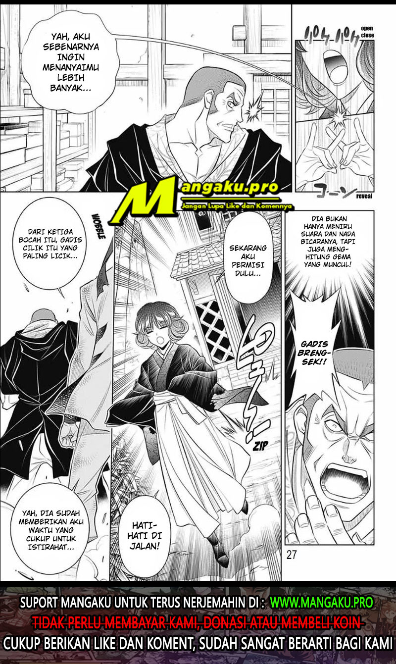 Rurouni Kenshin: Hokkaido-hen chapter 28 halaman 27
