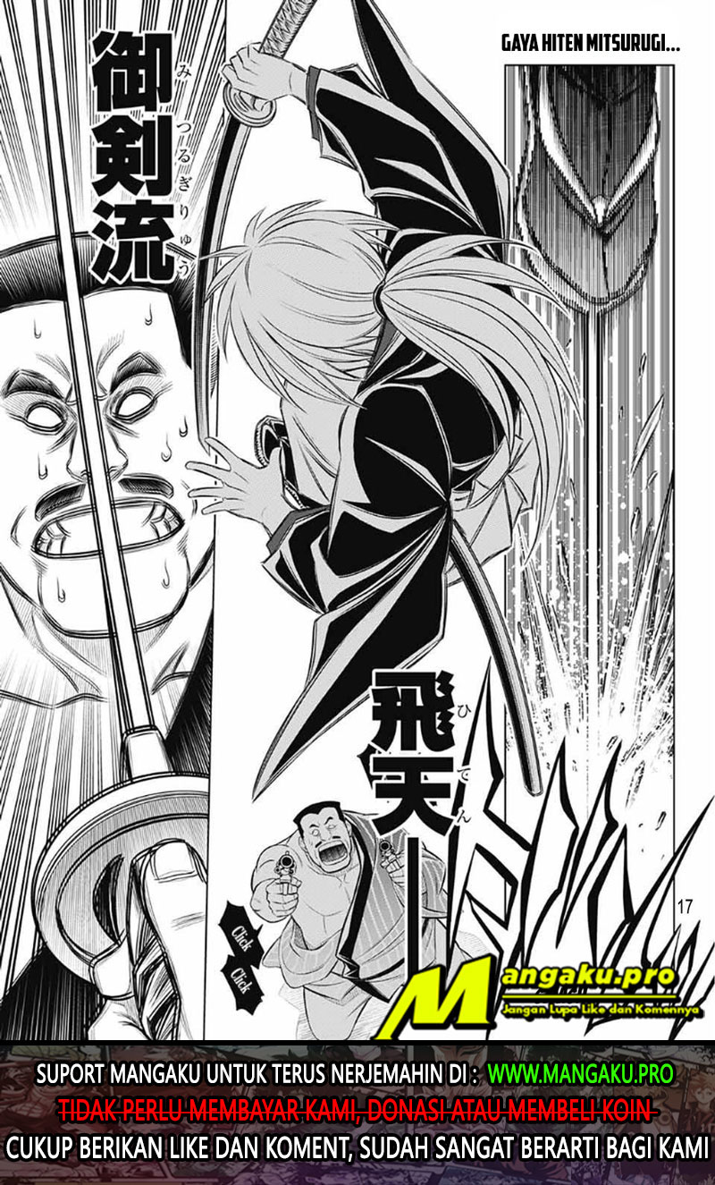 Rurouni Kenshin: Hokkaido-hen chapter 29 halaman 17