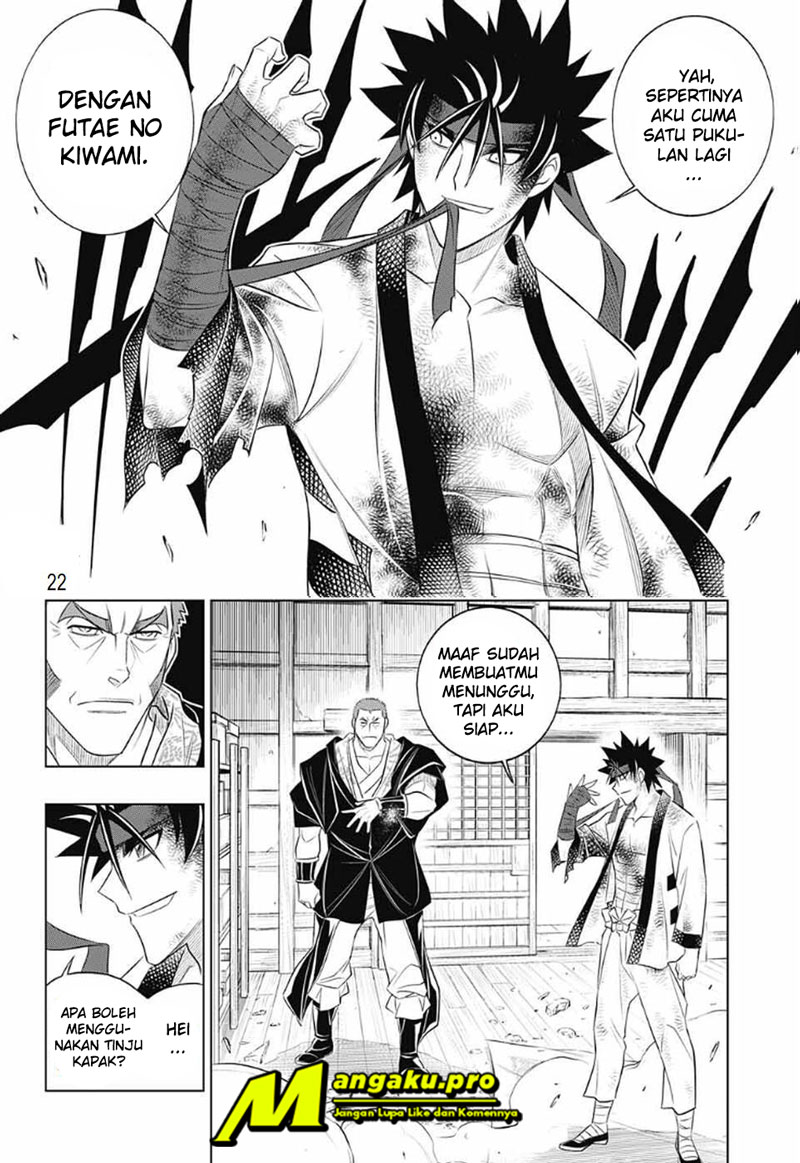 Rurouni Kenshin: Hokkaido-hen chapter 29 halaman 22