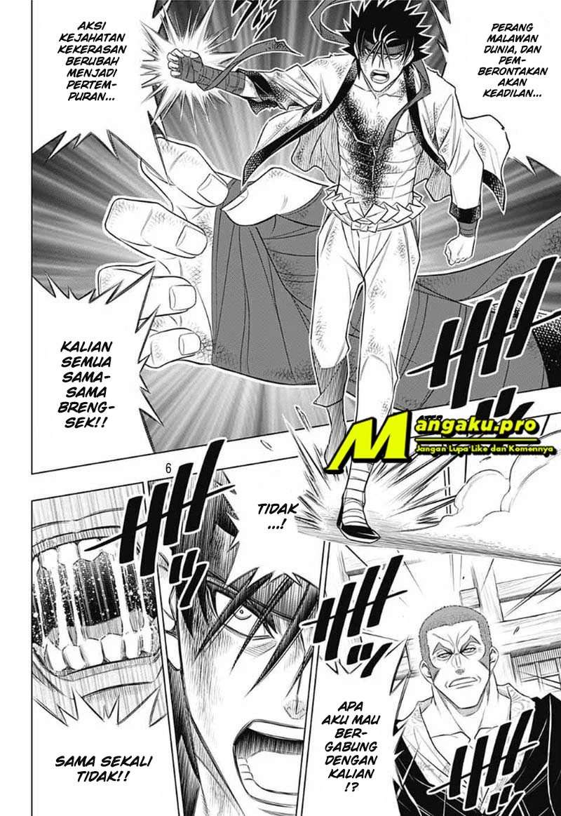 Rurouni Kenshin: Hokkaido-hen chapter 30 halaman 6