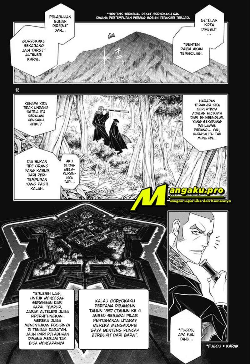 Rurouni Kenshin: Hokkaido-hen chapter 30 halaman 17