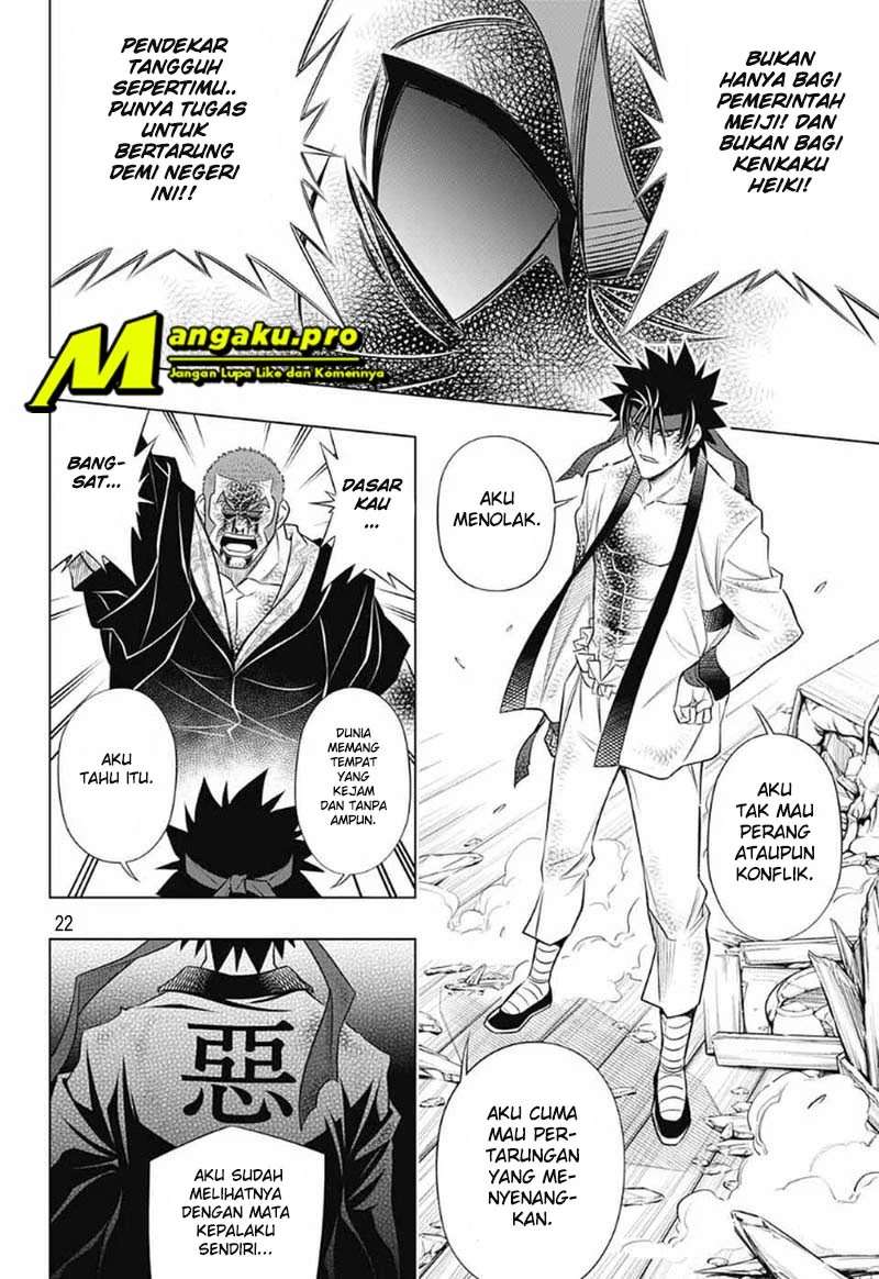 Rurouni Kenshin: Hokkaido-hen chapter 30 halaman 21