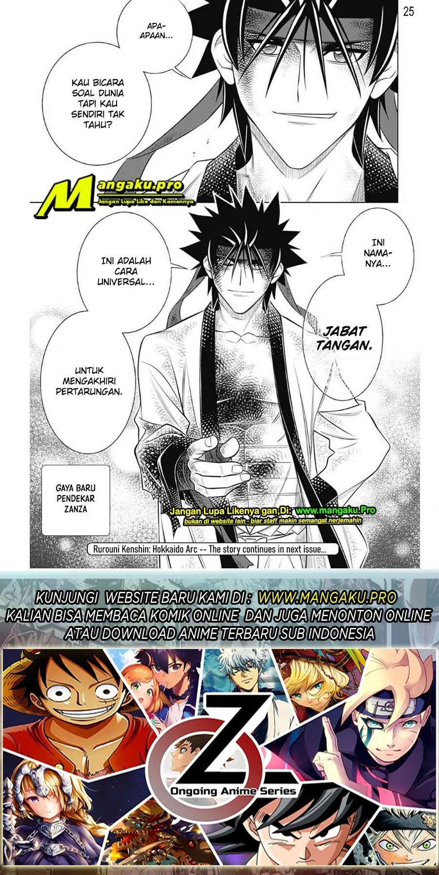 Rurouni Kenshin: Hokkaido-hen chapter 30 halaman 24