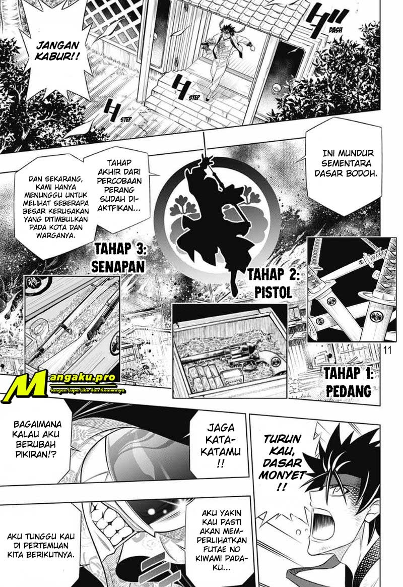 Rurouni Kenshin: Hokkaido-hen chapter 31 halaman 12