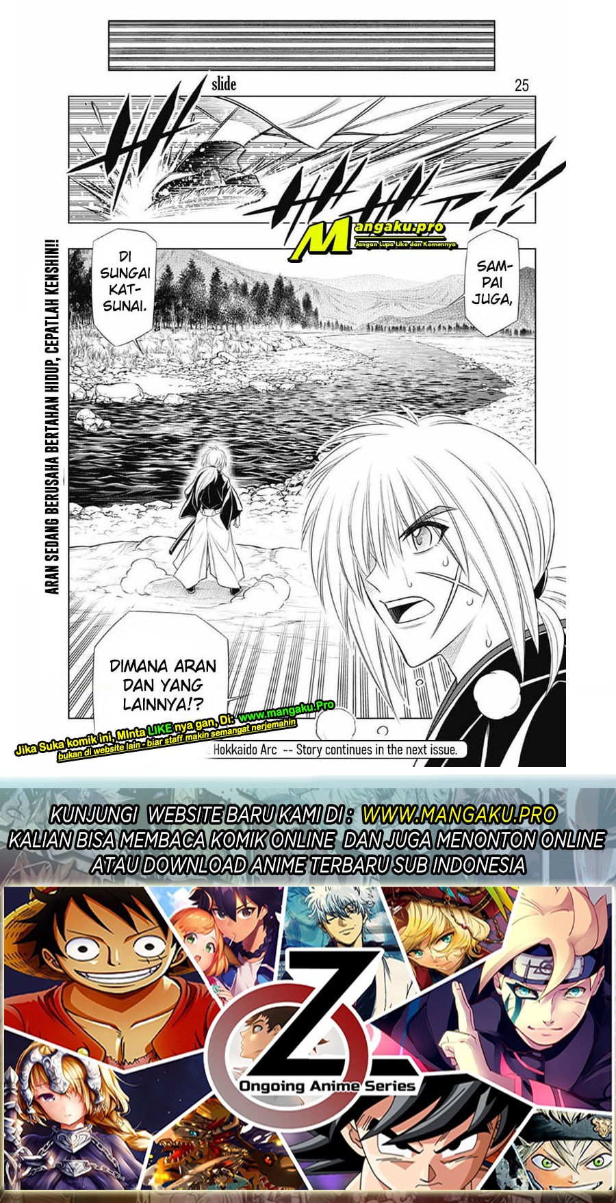 Rurouni Kenshin: Hokkaido-hen chapter 31 halaman 26