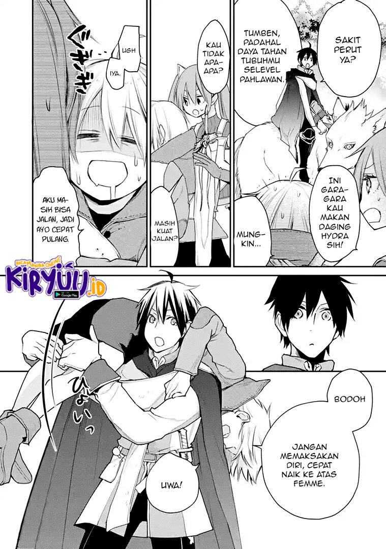 Saikyou no Madoshi. Hisa ni Ya wo Ukete Shimatta no de Inaka no Eihei ni Naru Chapter 17.2 page 20