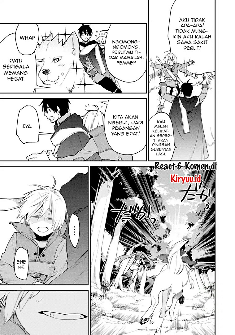 Saikyou no Madoshi. Hisa ni Ya wo Ukete Shimatta no de Inaka no Eihei ni Naru Chapter 17.2 page 22