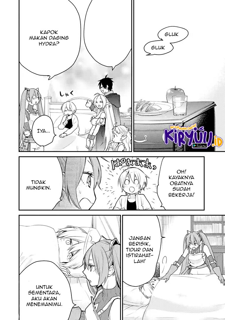 Saikyou no Madoshi. Hisa ni Ya wo Ukete Shimatta no de Inaka no Eihei ni Naru Chapter 17.2 page 36