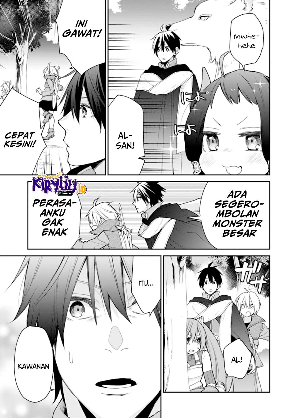 Saikyou no Madoshi. Hisa ni Ya wo Ukete Shimatta no de Inaka no Eihei ni Naru Chapter 19 page 14